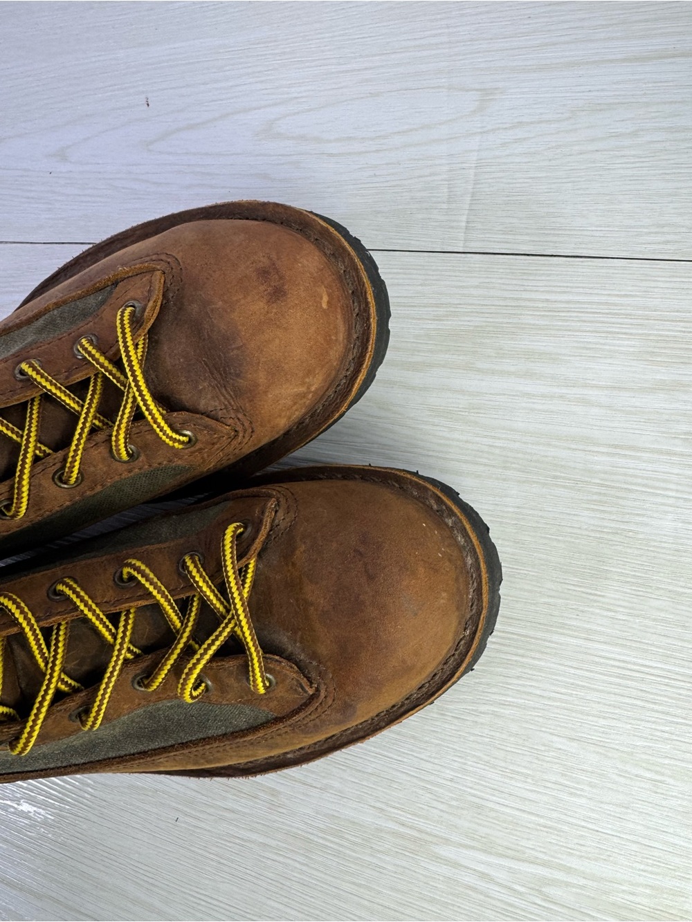 Danner Ridge hiking boots in dark brown and forest green US 9.5 UK 9 - Picture 6 of 8
